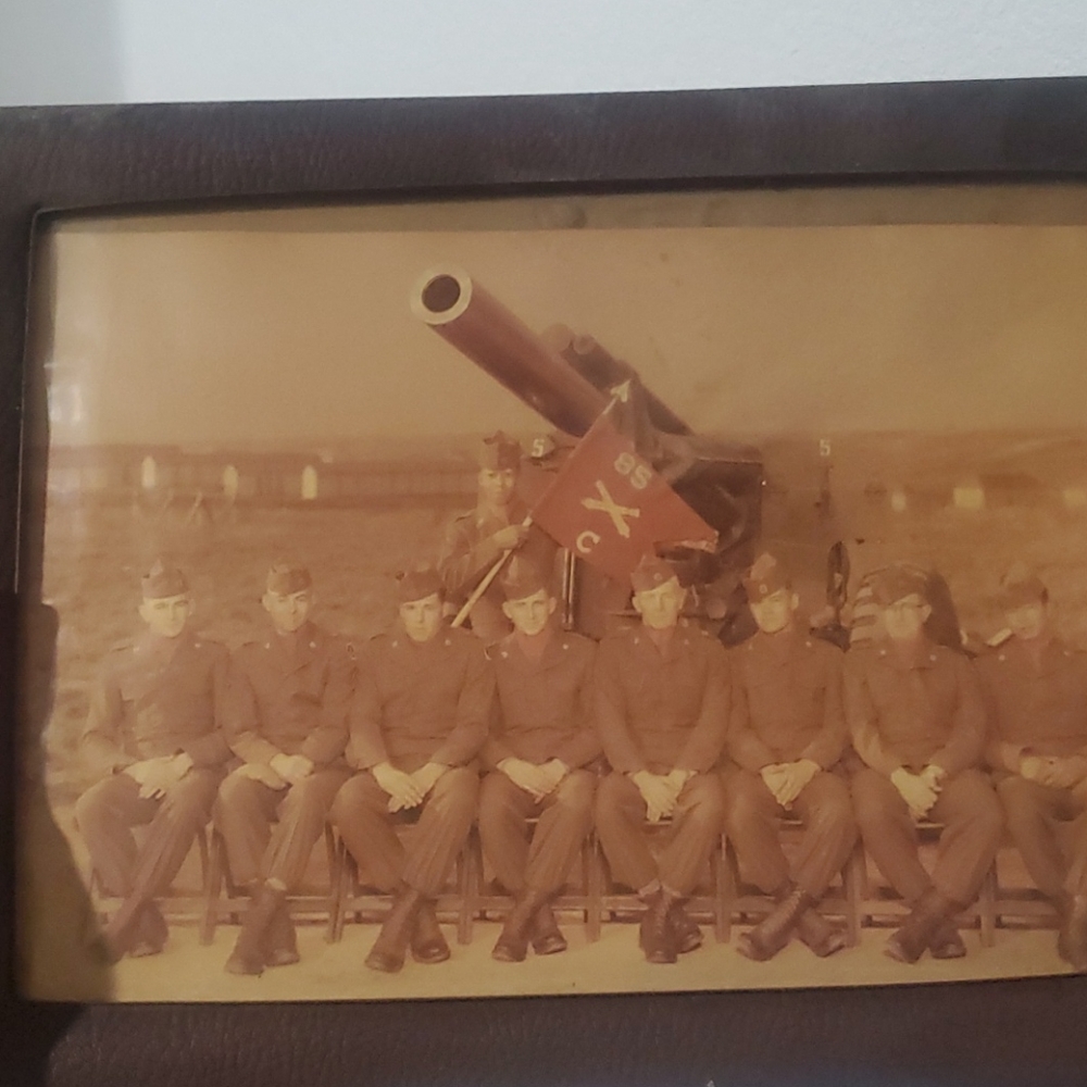 Antique make offer Old army photograph